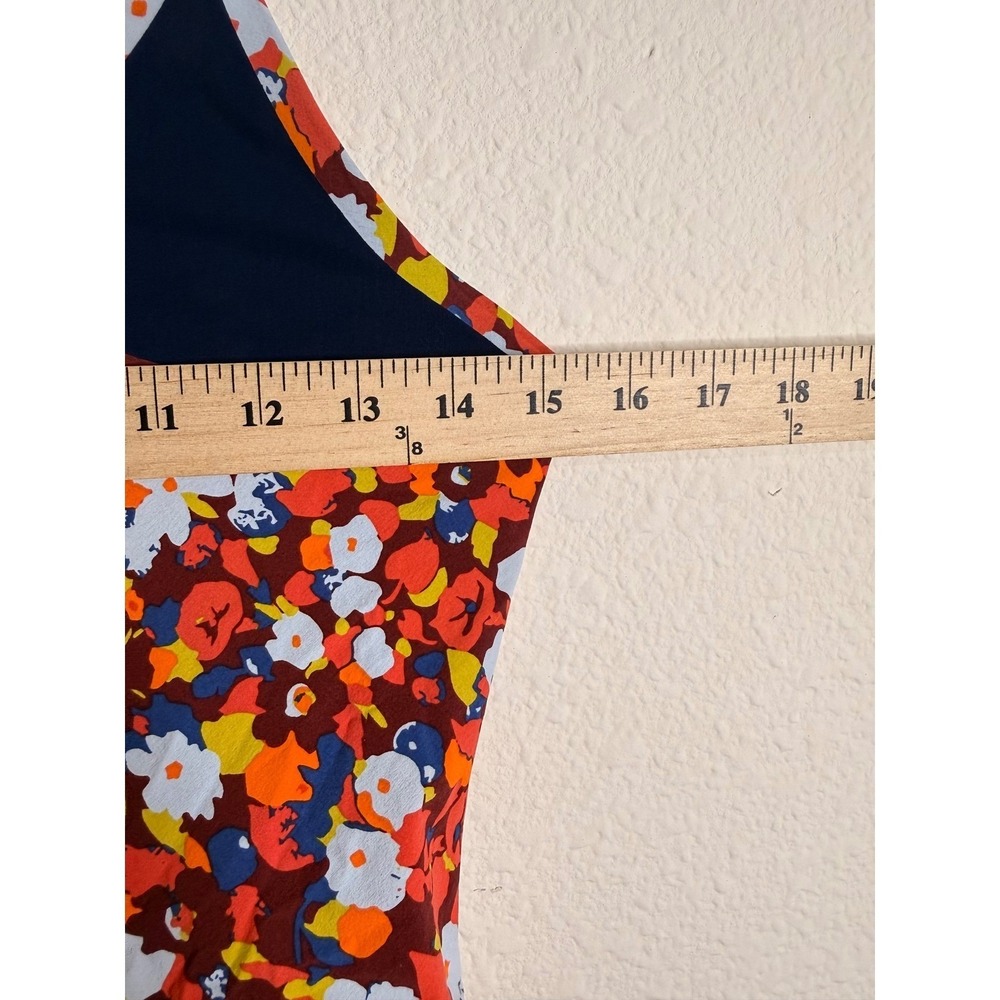 Outdoor Voices The Exercise Dress Small Paprika Blooms Orange Floral Athleisure - Picture 4 of 7